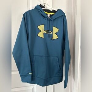 Men’s large on under Armour hoodie